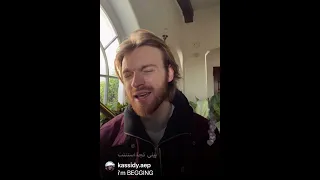 FINNEAS sings “Another Year” on instagram live 12/24/21