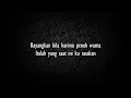 Armada - Mabuk Cinta (lirik)