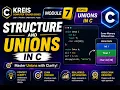 Unions in C KREIS Computer Teacher Preparation