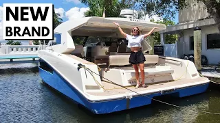 750NM RANGE? 😳🤯 2025 Makai M37 Fast & Efficient Power Catamaran Yacht Tour