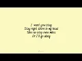 Download Lagu Stars and Rabbit - I'll Go Along - (Lyrics)