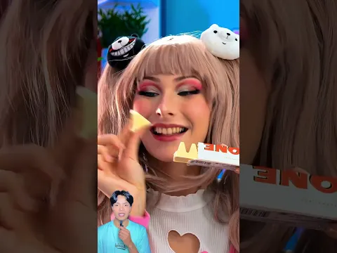 Perbedaan cara makan coklat pria dan wanita 😱⁉️ @LULUNYXXArabic #dubing #viral