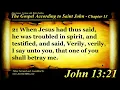 The Gospel of John Chapter 13 - Bible Book 43