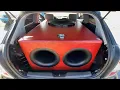 24 INCH SUB TEARS UP THIS CAR CRAZY FLEX
