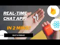 Real-time Chat App made with React and Firebase IN 2 MINUTES