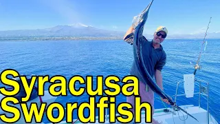 That’s right – we caught a swordfish & also loved Syracusa! (Sailing Dakini – Leave to Roam Ep. 55)