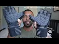 ihuan Ventilated Weight Lifting Gym Workout Gloves with Wrist Wrap Support for Men & Women,