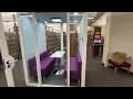 Shushpod Assembly at Grapevine TX Public Library assembly