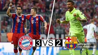 Bayern Munich Vs Barcelona 3 2 Extended Highlights And Goals UCL 2015 