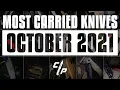 Download Lagu Our MOST CARRIED Knives of October 2021!