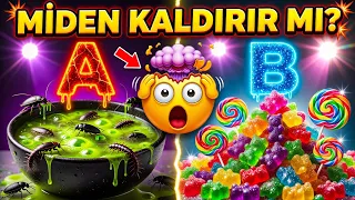 BU TEST MİDE KALDIRMAZ! 🤢 Hangisini Seçerdin? A mı B mi? (CANLI)