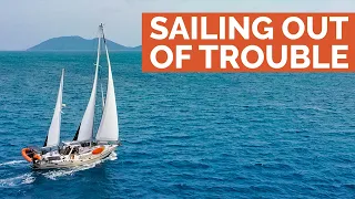 Sailing to find a safe anchorage – Sailing Ep 182