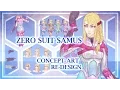 Zero Suit Samus SSB4 Re-Design Fan-Concept Art