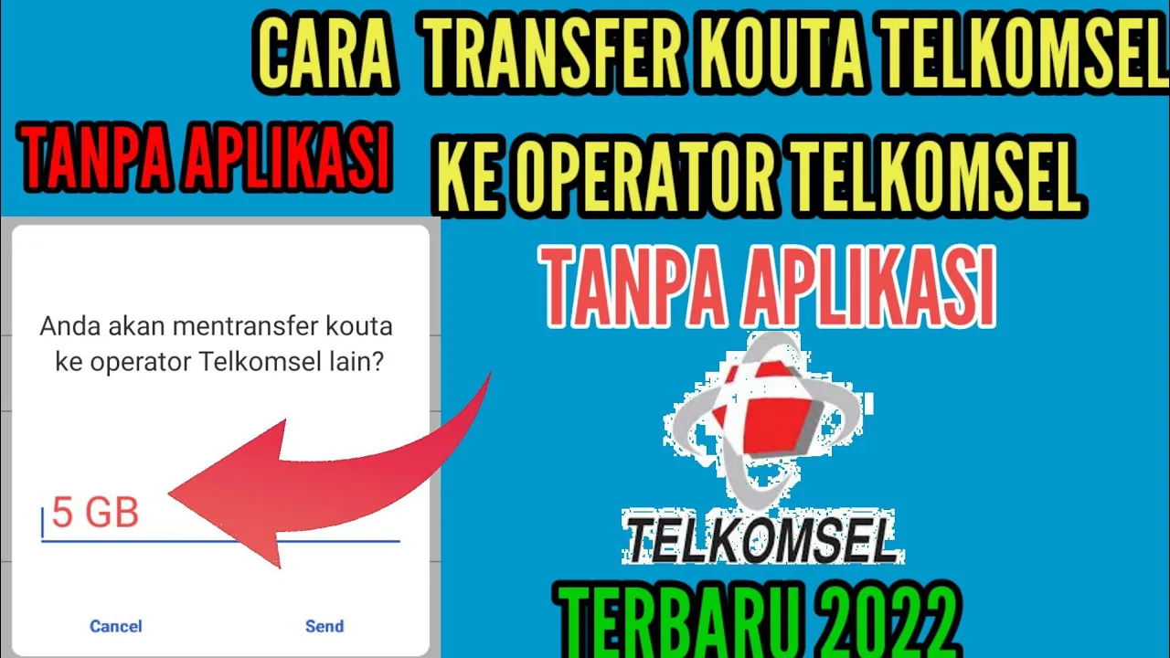 Cara Transfer Kuota Internet Telkomsel Terbaru | Tanpa Biaya