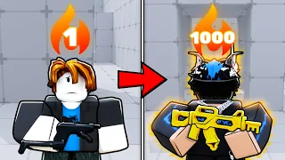 How HIGH Can I Get My WINSTREAK in 1 HOUR? (Roblox Rivals)