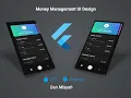 Flutter Money Management UI Concept SPEED CODE