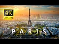 Paris, France 🇫🇷 in 4K 60FPS ULTRA HD Video by Drone