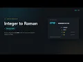 P12 Integer to Roman One Greedy Table Thirteen Rows O 1