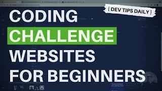 DevTips Daily Coding Challenge Websites For Beginners