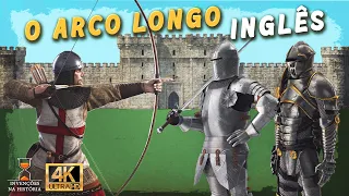 Como o arco ARCO LONGO INGLÊS influenciou a evolução das armaduras
