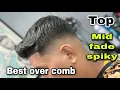 Download Lagu CARA PALING MUDAH GUNTING RAMBUT MID FADE SPIKY 2022😱😱