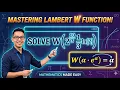 NO WALFRAM ALPHA Lambert w function Product log