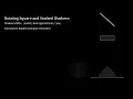 Rotating Rod Shadow Stack Scene