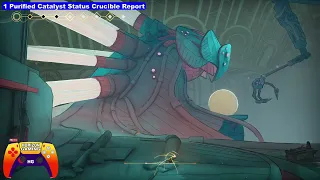 Crystallisation Process Crucible Report Purified Catalyst Status Location - Mio Memories in Orbit