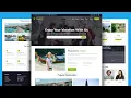 Create A Responsive Tour Travel Agency Website Design Using HTML CSS and Bootstrap