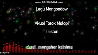 akuoi totok molopi triston lagubolaangmongondow