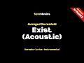 Download Lagu Avenged Sevenfold - Exist (Acoustic) | Karaoke - Lyrics - Instrumental