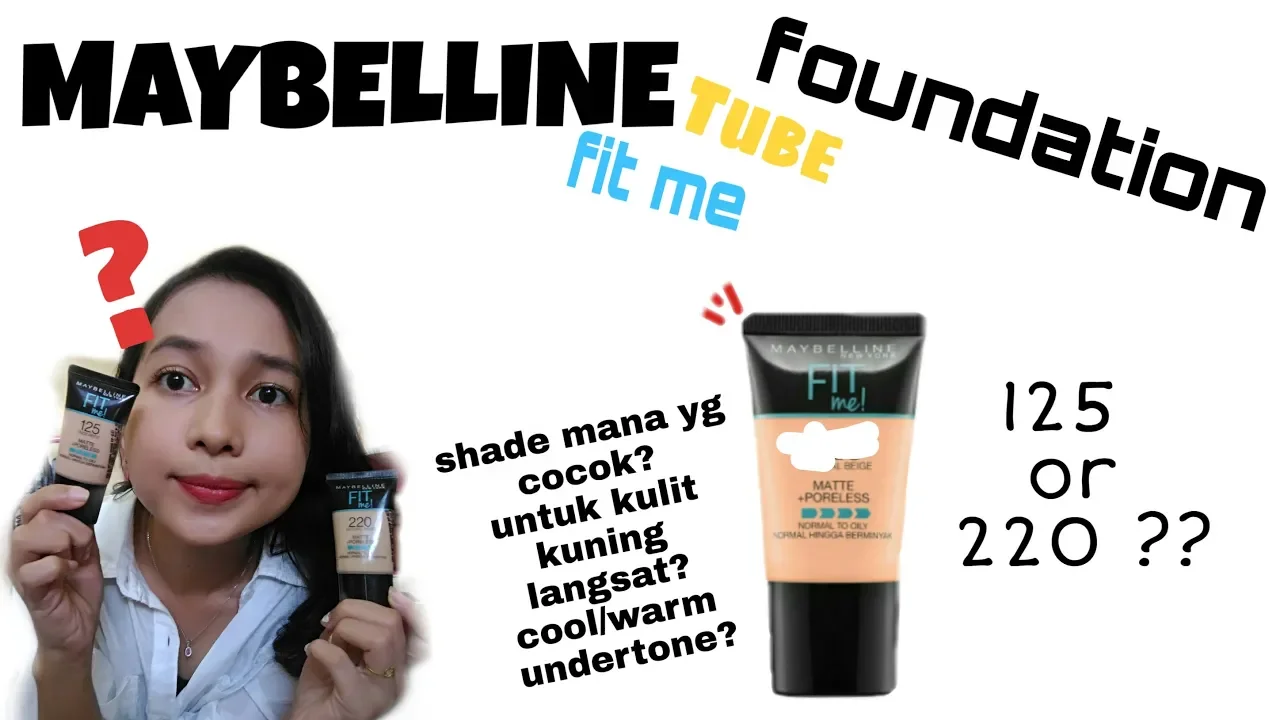 Maybelline Fit Me vs. Fit me! Natural Buff vs. Natural Beige for Indian/Medium/Olive Skin Tone