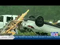 Conroe police officer injured after tornado hits Trinity county home