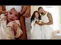KJ Smith Skyh Black Welcome Baby Girl After 48-Hour Labor Scare Tyler Perry Saves Their Lives