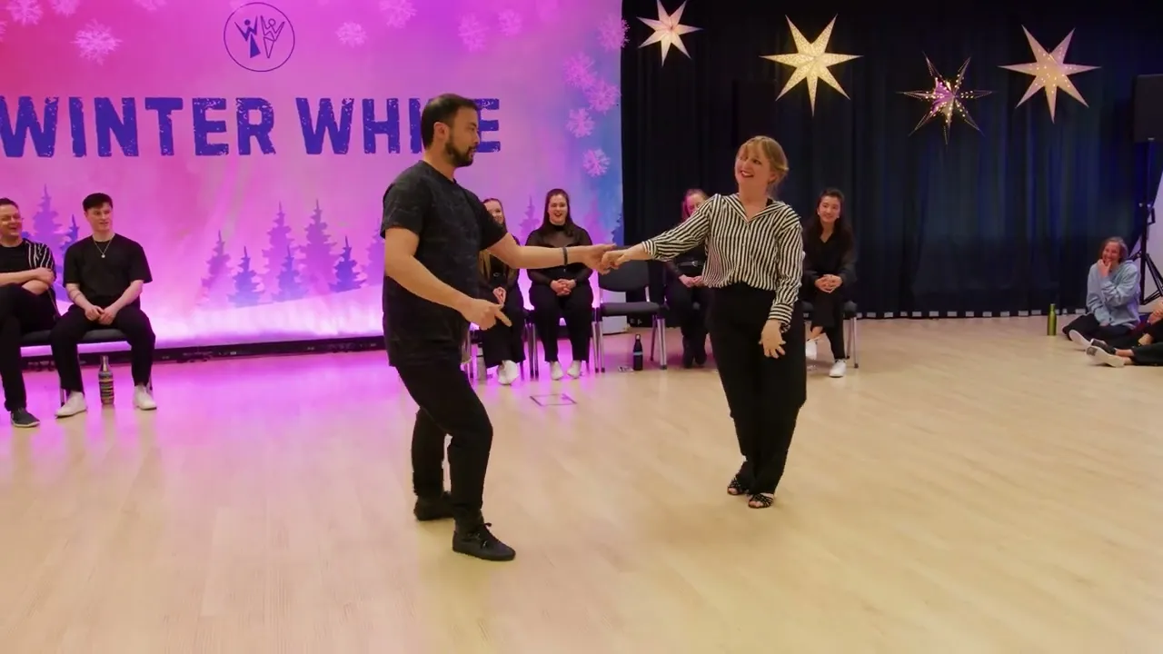 Jason Sun & Trine Nordkvelle - 5th place All-Stars Jack&Jill Finals - Winter White 2024