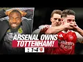 Lagu Arsenal Destroys Tottenham 4-1, North London is Red... STATEMENT WIN!