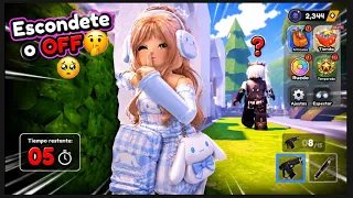 👀👉Juegos Relajantes y desafiantes en Roblox 😱🤩 Escóndete o OFF