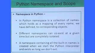 Tutorial 15-Python Namespace And Scope
