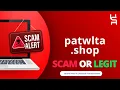 Patwlta Reviews Patwlta shop Reviews Scam Alert PATWLTA SHOP PATWLTA SHOP Review