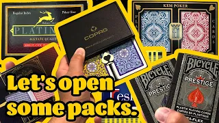 Which is the BEST Comparing Top Brand 100 Plastic Playing Cards - KEM COPAG Modiano and more