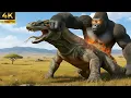 Lagu KONG vs  GIANT TOXIC KOMODO : SAVIOR OF THE VALLEY | Epic AI 4K Battle Film