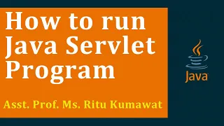 How to run Servlet program JAVA TomCat BCA MCA M scIT