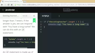 Codecademy getting started with programming 14