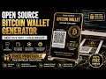 Open Source Bitcoin Wallet Generator Self-Custody Cold Wallet Free Printable PDF - Bitwallets org