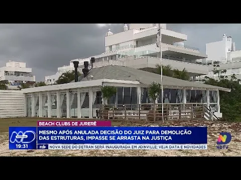 Beach Clubs de Jurerê: impasse judicial continua após anulação de demolição