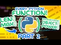 Every Python Function Explained H - Z