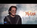 Lagu JET LI, YIFEI LIU and the cast of MULAN talk about becoming a badass!