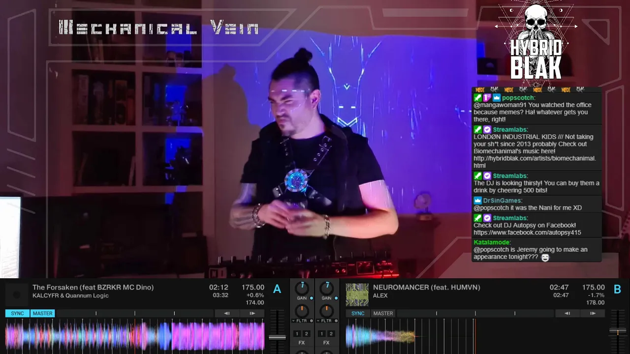 Mechanical Vein DJ Set - 'New Blood (Zardonic Remix)' Release Party - HYBRID BLAK Records Mechanical Vein DJ Set - 'New Blood (Zardonic Remix)' Release Party - HYBRID BLAK Records
