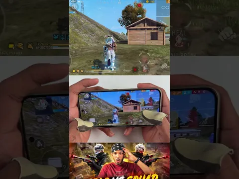 Poco x3 pro 60fps screen recording and 120hz 360hz smooth display free fire handcam gameplay 4k