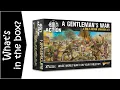 A Gentleman's War - 3rd edition Bolt Action Starter Set - Unboxing \u0026 Review